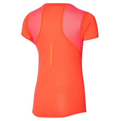 Camisa Mizuno Dryaeroflow Mujer Naranjas - Chile M497HVMFSP